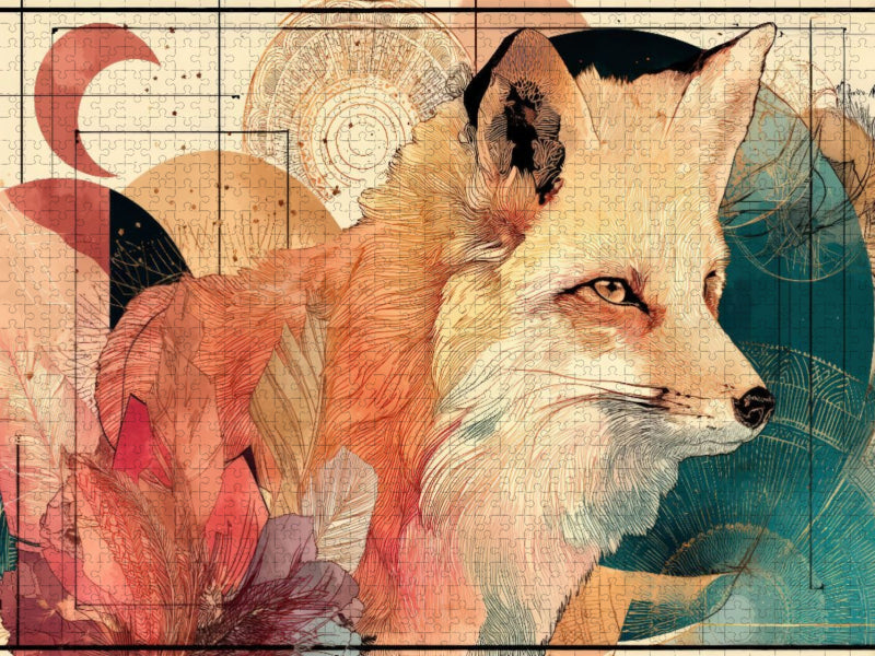Traumhafter Fuchs - CALVENDO Foto-Puzzle'
