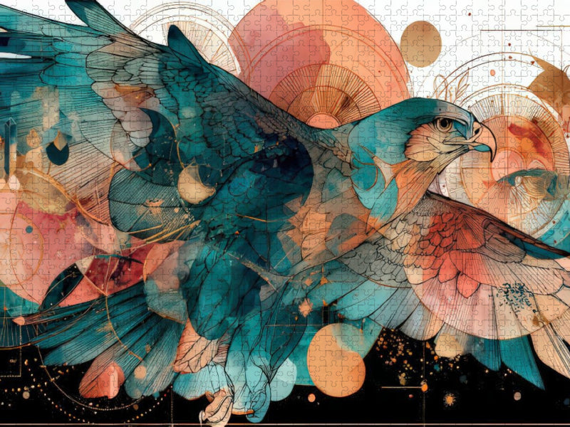 Freiheitsvogel - CALVENDO Foto-Puzzle'