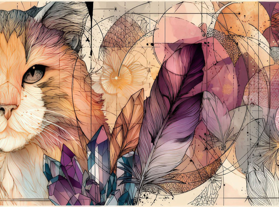 Wilde Katze - CALVENDO Foto-Puzzle'