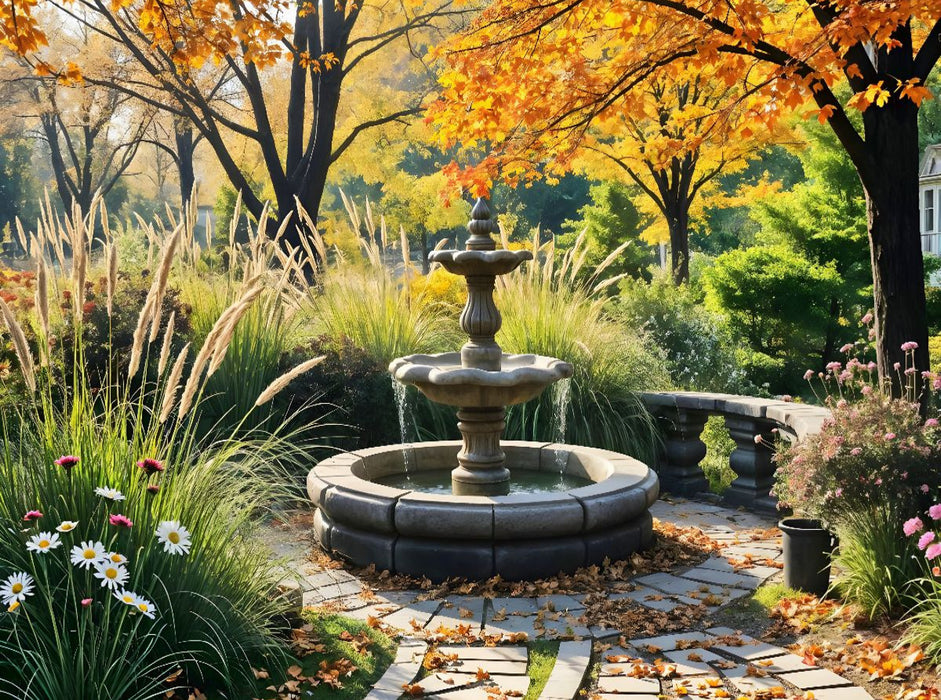 Herbstquellen der Stille - CALVENDO Foto-Puzzle'