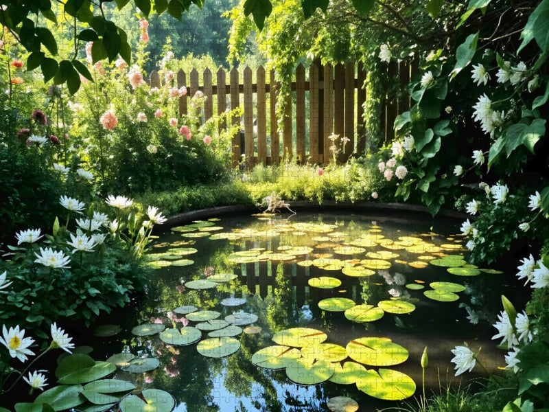 Im Herz des Gartens - CALVENDO Foto-Puzzle'