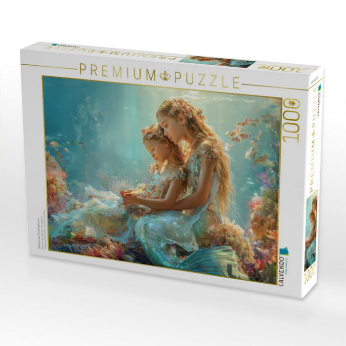 Glamouröse Meerjungfrauen - CALVENDO Foto-Puzzle'