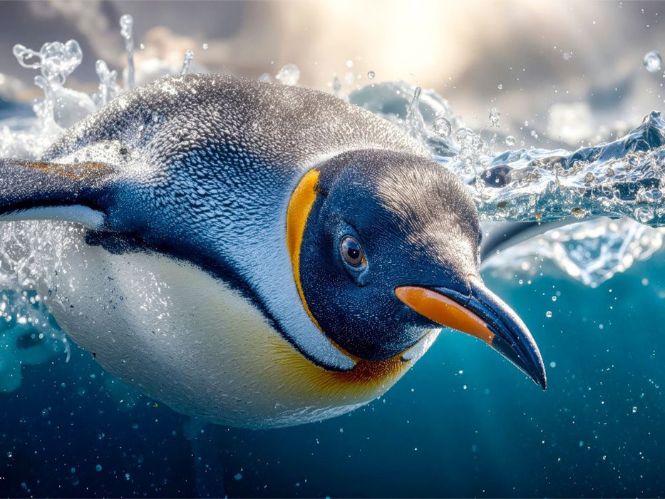 Unterwasserjagd - CALVENDO Foto-Puzzle'