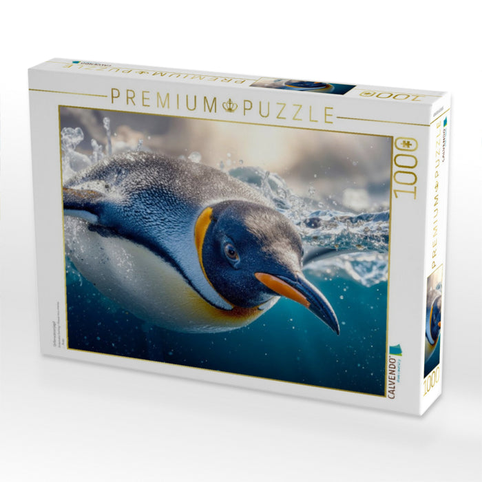 Unterwasserjagd - CALVENDO Foto-Puzzle'