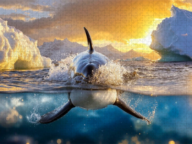 Ein wunderschönes Naturschauspiel - CALVENDO Foto-Puzzle'