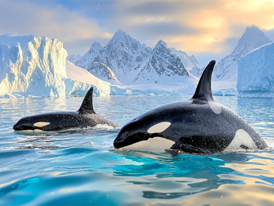 Zwei, die die Welt erkunden - CALVENDO Foto-Puzzle'