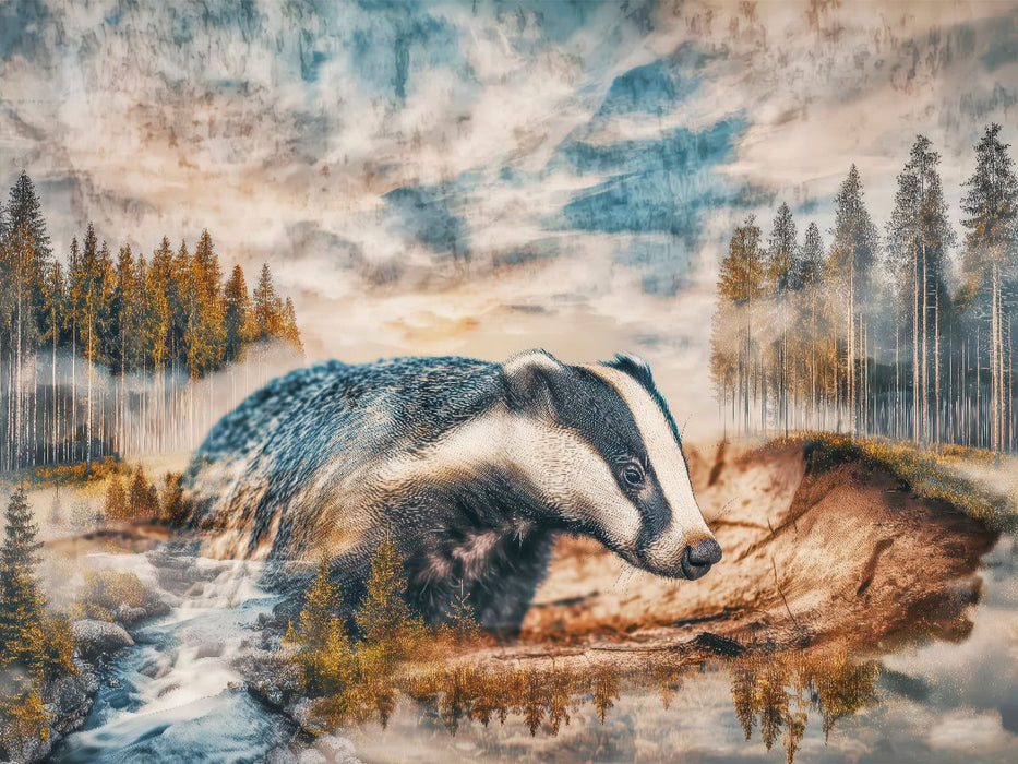 Dachs - CALVENDO Foto-Puzzle'