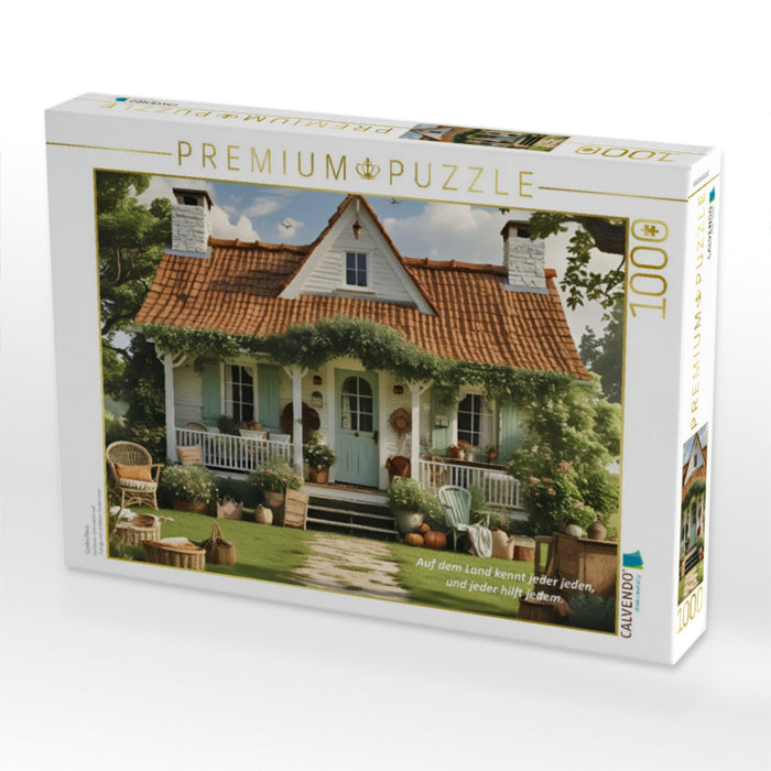 Cooles Haus - CALVENDO Foto-Puzzle'