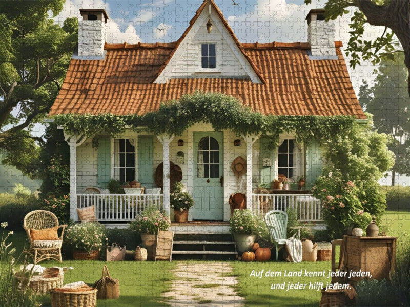 Cooles Haus - CALVENDO Foto-Puzzle'