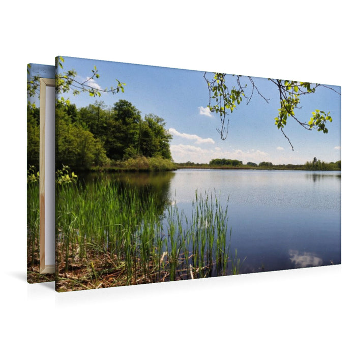 Premium Textil-Leinwand Dornacher Ried