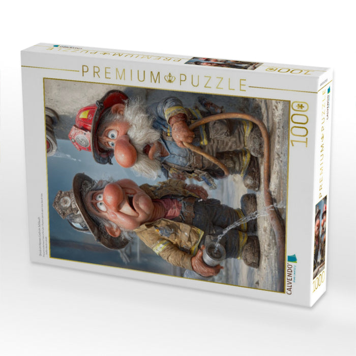 Druck im Herzen, Loch im Schlauch - CALVENDO Foto-Puzzle'