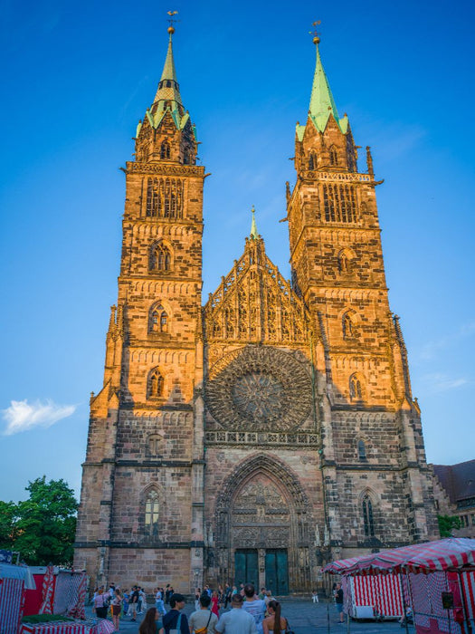Nürnberg - St. Lorenz Kirche - CALVENDO Foto-Puzzle'