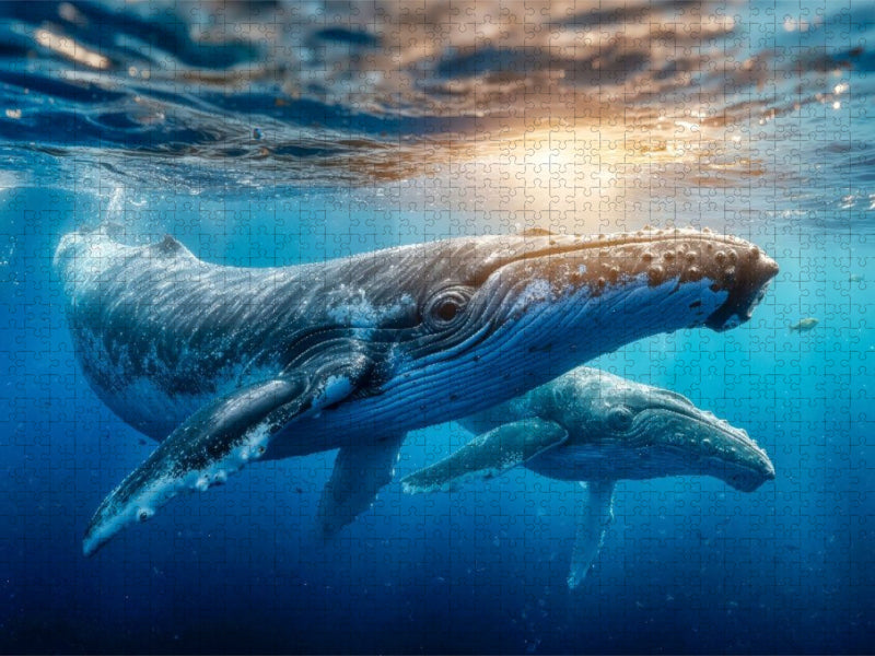 Im Sonnenschein unterwegs - CALVENDO Foto-Puzzle'