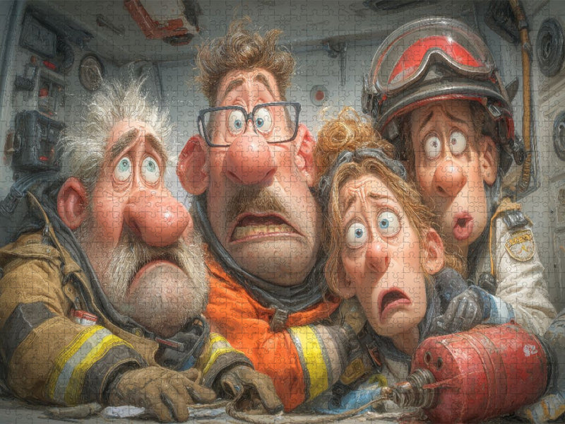 Oh,Je der Chef hat’s gehört, Bewerbung für die Putzschicht läuft - CALVENDO Foto-Puzzle'