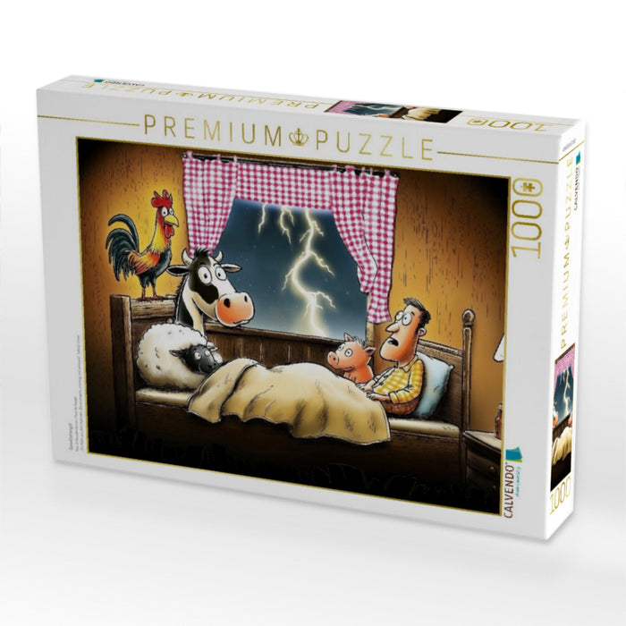 Gewitterangst - CALVENDO Foto-Puzzle'