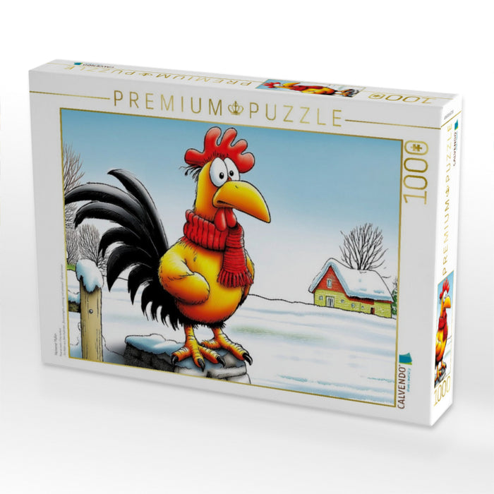 Heiserer Hahn - CALVENDO Foto-Puzzle'