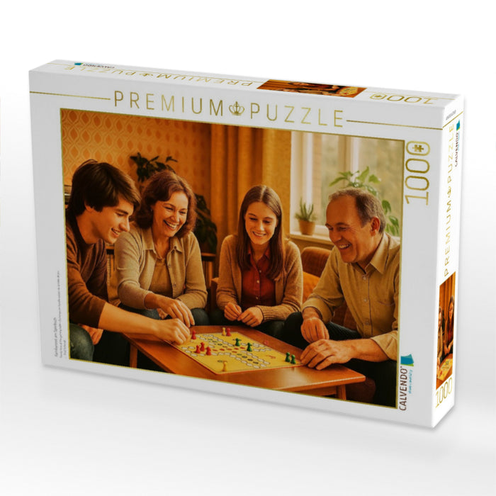 Familienzeit am Spieltisch - CALVENDO Foto-Puzzle'