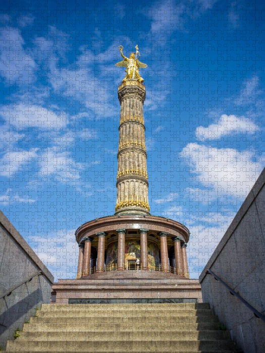 Berlin - Goldelse auf der Siegessäule - CALVENDO Foto-Puzzle'
