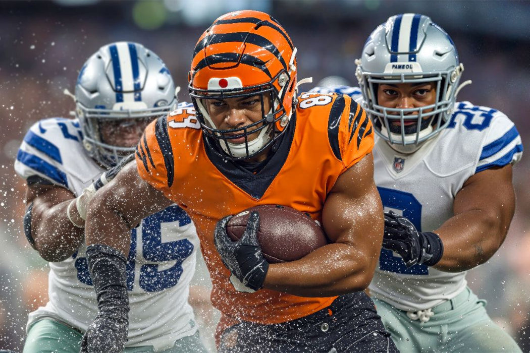 Premium Textil-Leinwand Wird er gewinnen