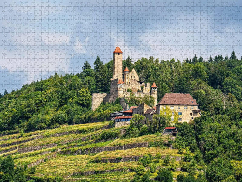 Burg Hornberg - CALVENDO Foto-Puzzle'