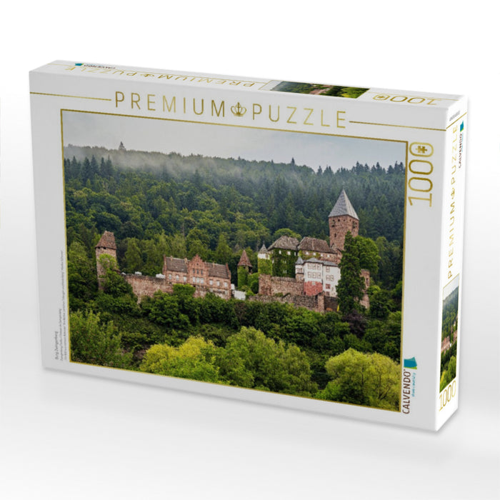 Burg Zwingenberg - CALVENDO Foto-Puzzle'