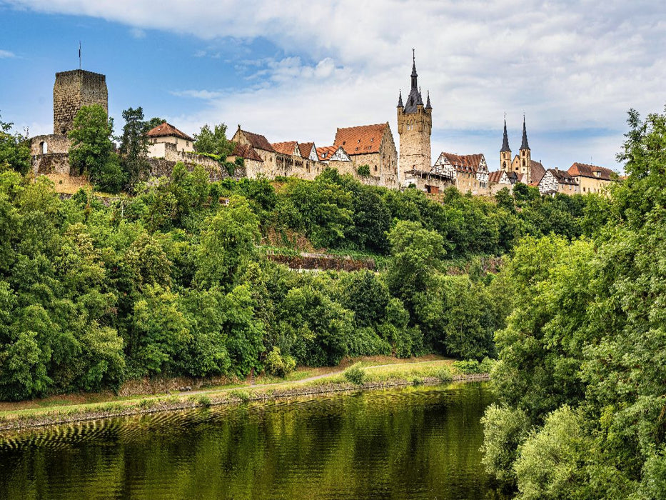 Altstadt von Bad Wimpfen - CALVENDO Foto-Puzzle'