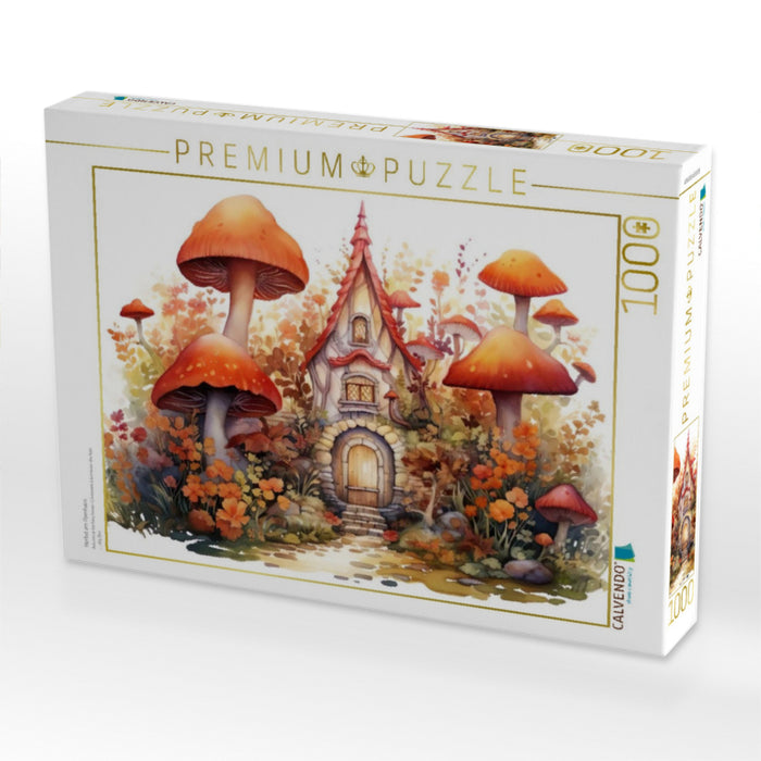 Herbst am Feenhaus - CALVENDO Foto-Puzzle'