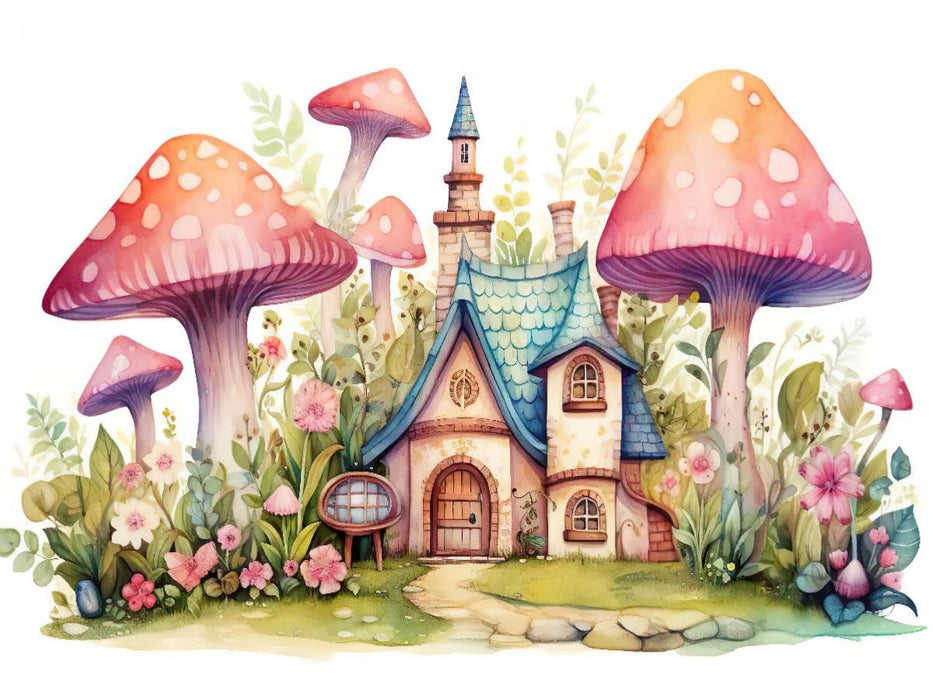 Verträumte Feenresidenzen - CALVENDO Foto-Puzzle'