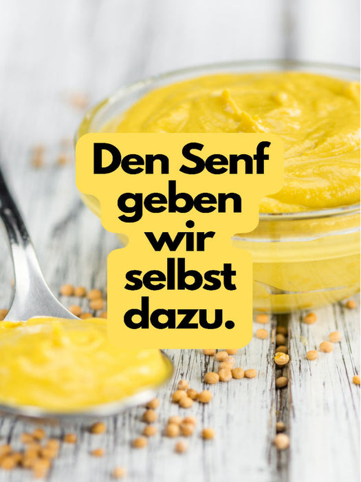 Den Senf geben wir selbst dazu. - CALVENDO Foto-Puzzle'