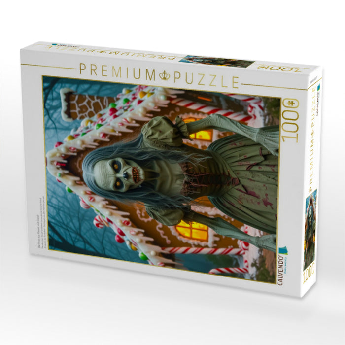 Die Hexe aus Hänsel und Gretel - CALVENDO Foto-Puzzle'