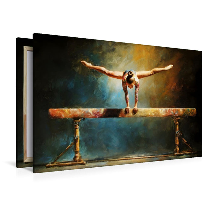 Premium Textil-Leinwand Ein Motiv aus dem Kalender "Olympia. Anders."