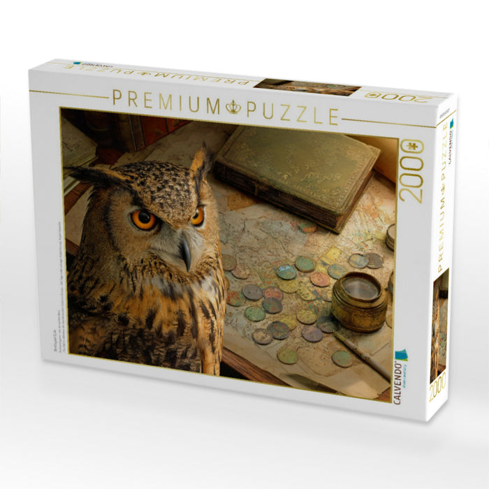 Brettspiel Eule - CALVENDO Foto-Puzzle'