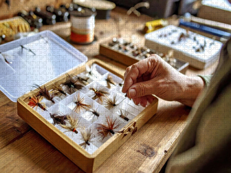 Ein Motiv aus dem Kalender Die Kunst der Fliege - CALVENDO Foto-Puzzle'