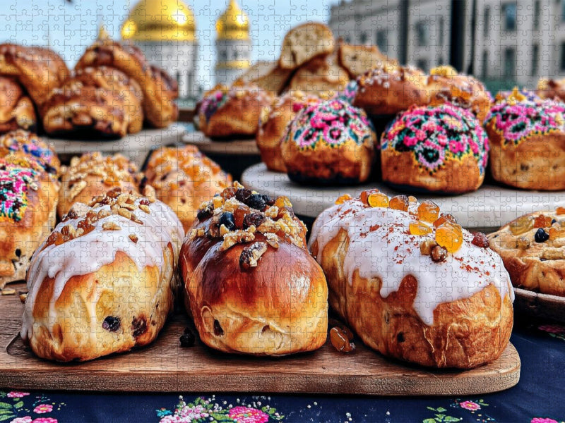 Bäcker formen Tradition mit ihren Händen - CALVENDO Foto-Puzzle'