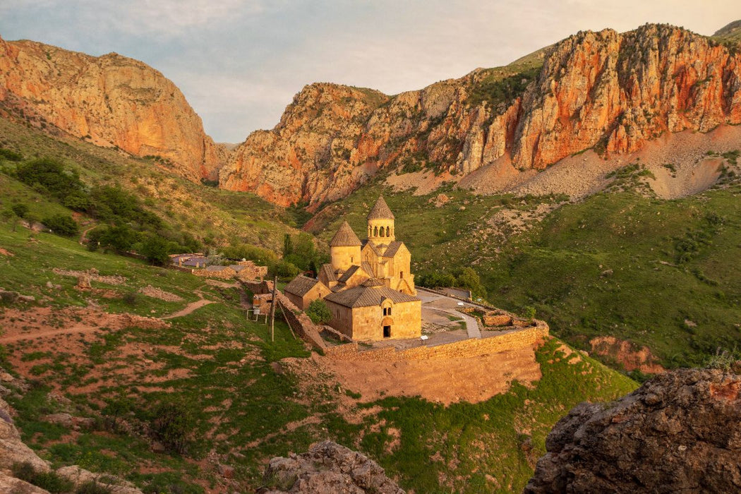 Premium Textil-Leinwand Noravank