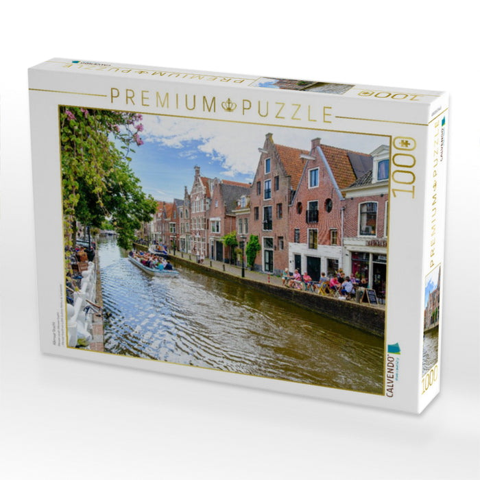 Alkmaar Gracht - CALVENDO Foto-Puzzle'