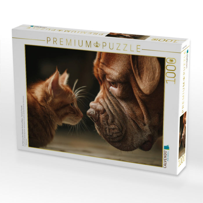 Ein Motiv aus dem Kalender Hund und Katze - Tierische Freunde - CALVENDO Foto-Puzzle'