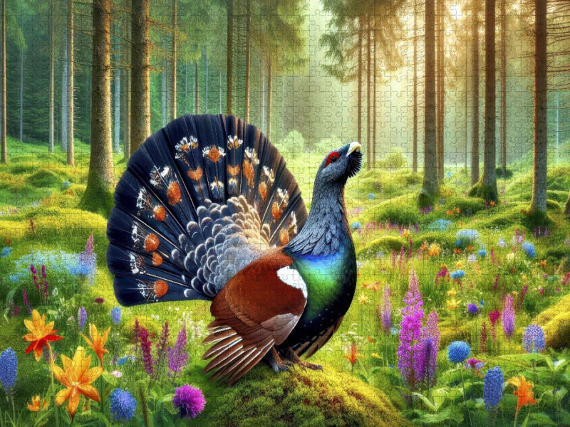 Wo Bäume sind, ist Poesie. - CALVENDO Foto-Puzzle'