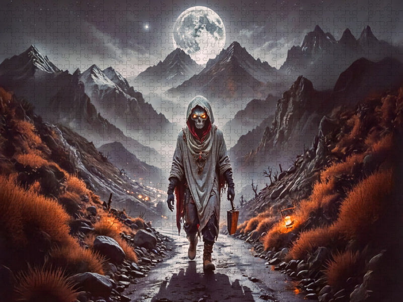 Pishtaco, fettstehlender Dämon der Nacht - CALVENDO Foto-Puzzle'