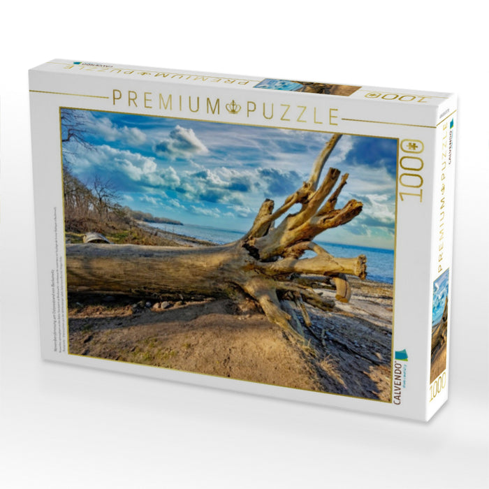 Novemberstimmung am Ostseestrand von Beckerwitz - CALVENDO Foto-Puzzle'