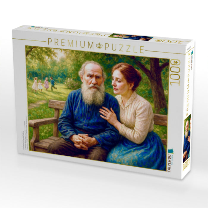 Leo Tolstoi in Jasnaja Poljana - CALVENDO Foto-Puzzle'