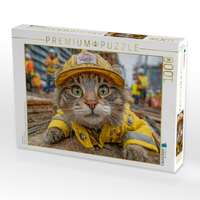 Arbeits Katze - CALVENDO Foto-Puzzle'