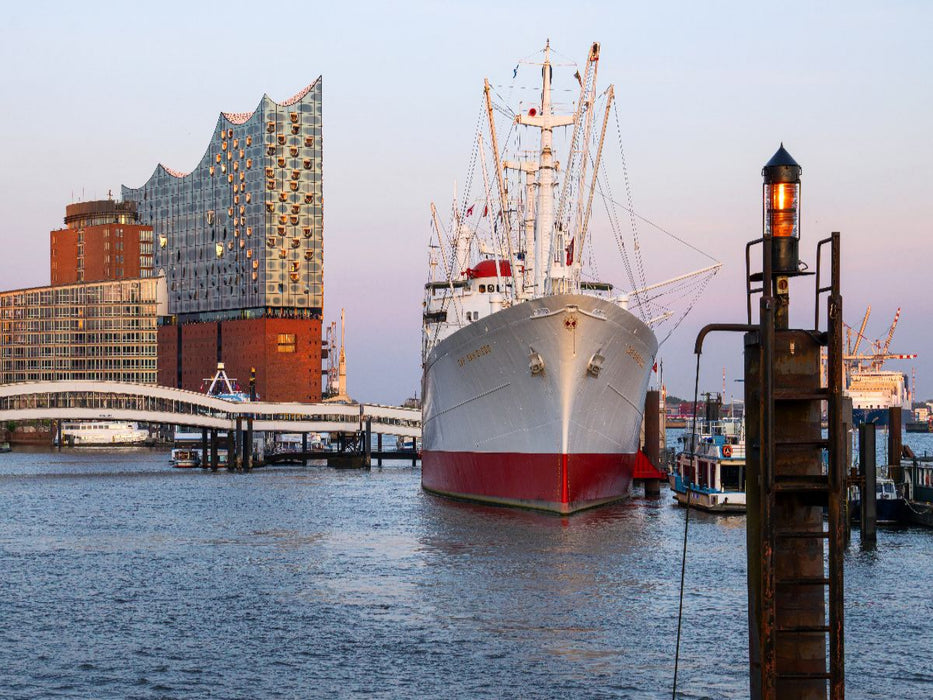 Cap San Diego im Abendlicht - CALVENDO Foto-Puzzle'
