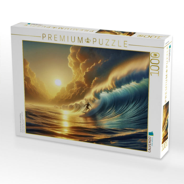 Surfen ist eine Lebenseinstellung. - CALVENDO Foto-Puzzle'