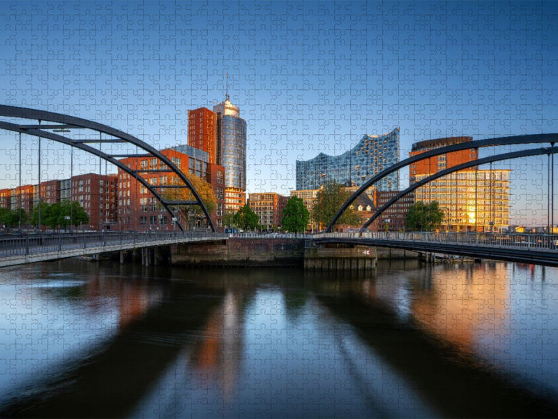 Kehrwiederspitze im Abendlicht - CALVENDO Foto-Puzzle'