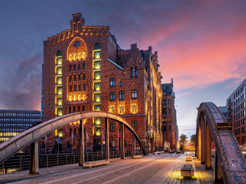 Maritimmuseum in der Speicherstadt - CALVENDO Foto-Puzzle'