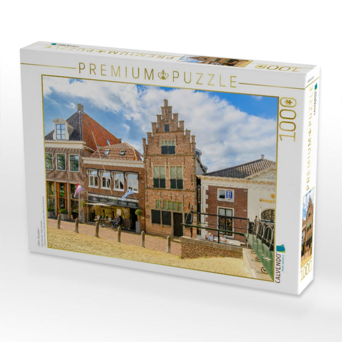 Edam, Damplein - CALVENDO Foto-Puzzle'