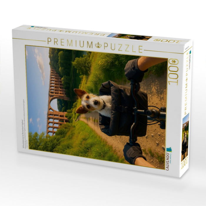 Göltzschtalbrücke bei Reichenbach Vogtland - CALVENDO Foto-Puzzle'