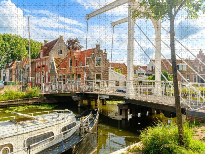 Edam Baanbrug - CALVENDO Foto-Puzzle'