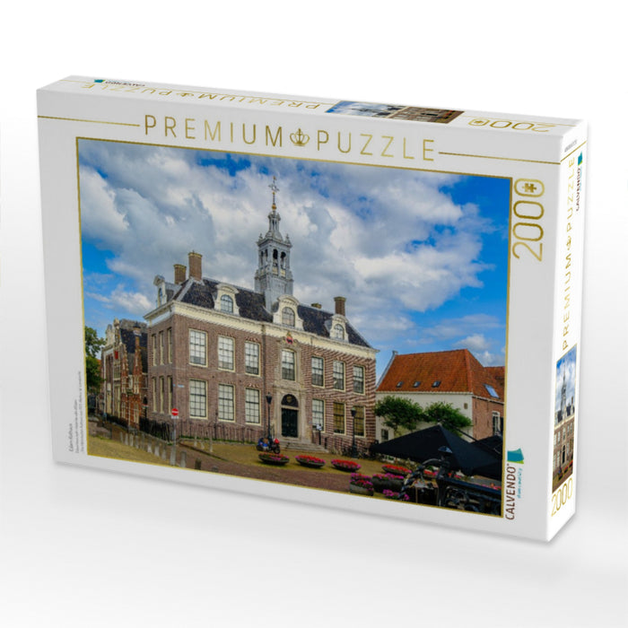 Edam Rathaus - CALVENDO Foto-Puzzle'